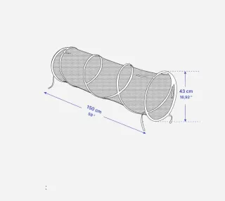 Túnel infantil Decathlon