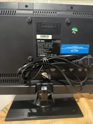 TV/Monitor Inves 19" Negro SIN Mando