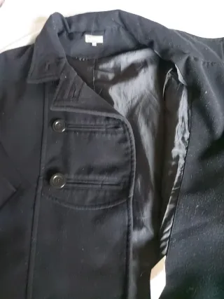 Chaqueta negra corta