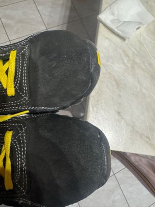 Scarpe antinfortunistiche Diadora nere e gialle