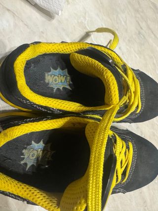 Scarpe antinfortunistiche Diadora nere e gialle