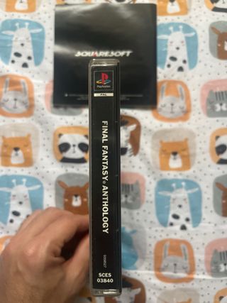 Final Fantasy Anthology PS1 PAL Versión Europea