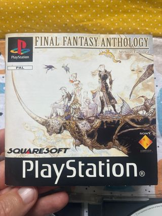 Final Fantasy Anthology PS1 PAL Versión Europea
