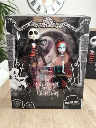 Monster High Skullector Jack y Sally
