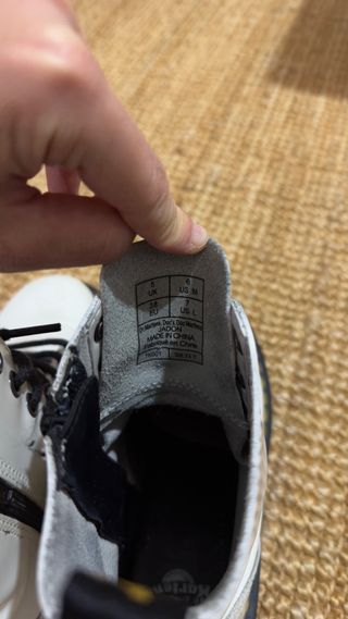 Botas Dr. Martens Blancas