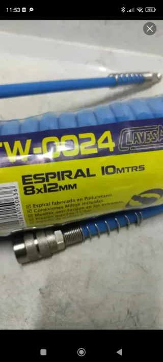 Manguera de aire 10m