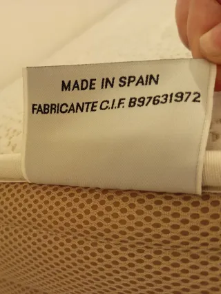 Colchón 120x190x21 cm