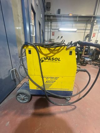 Soldadora hilo aluminio y cobresilicio