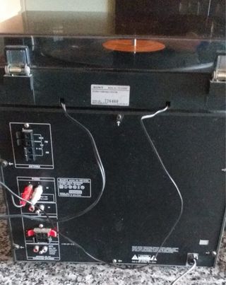 Minicadena Sony LBT-D105 Tocadiscos Cassette