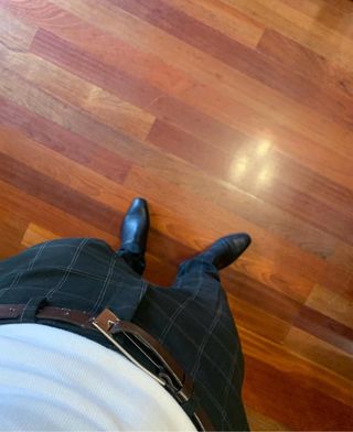 Pantalón de vestir H&M a cuadros