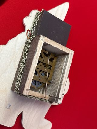 Orologio da parete clown vintage