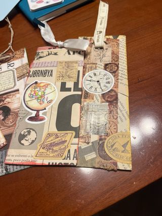 Puntos de libro artesanales vintage