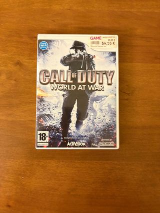 Call of Duty: World at War Wii y escopeta Pamplona