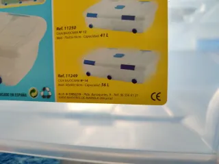 Cajón bajo cama con ruedas