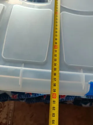 Cajón bajo cama con ruedas