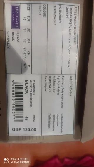 Zapatillas Ted Baker