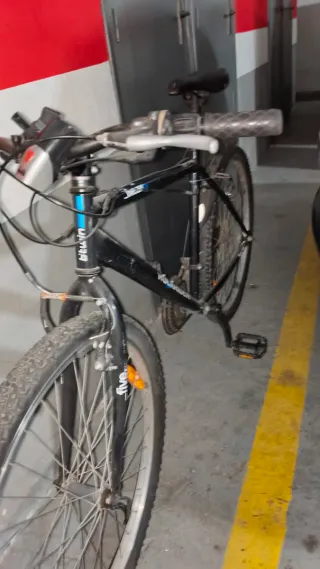 Bicicleta Rockrider Negra Ciudad