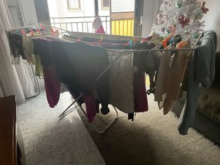 Tendedero metálico plegable