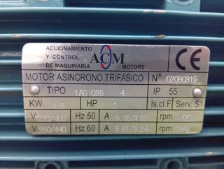 Motor Asíncrono Trifásico