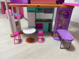 Casa Barbie Malibu + Auto Rosa