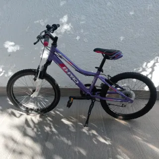 Bicicleta niña B-PRO 20 morada