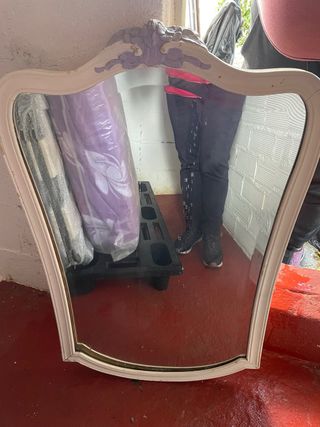 Espejo antiguo restaurado