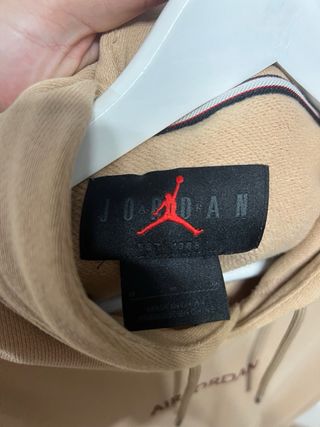 Sudadera Air Jordan Beige
