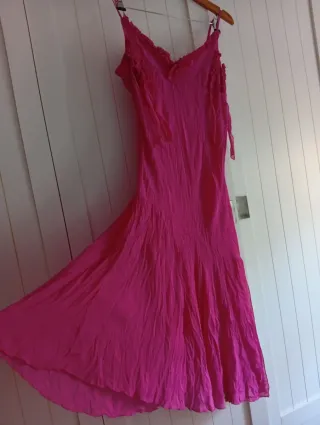 Vestido Cortefiel Frambuesa