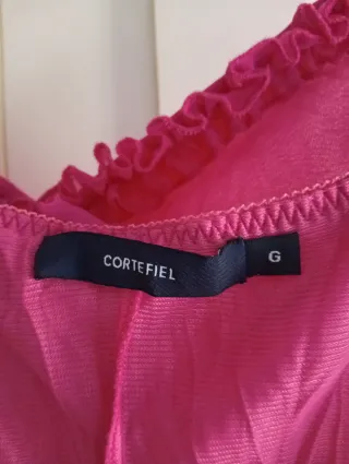 Vestido Cortefiel Frambuesa