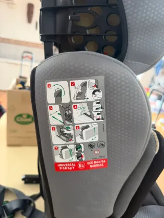 Silla coche Isofix Grupo 1/2/3