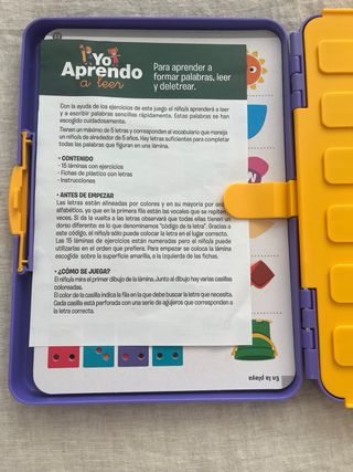 Maletín Yo aprendo a leer. Diset