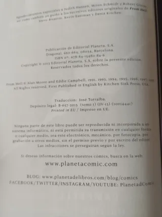 From Hell. Nueva edición (Spanish Edition)