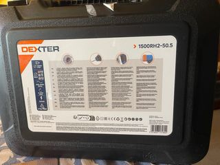 Taladro percutor DEXTER 1500W + Cincel ancho de20€