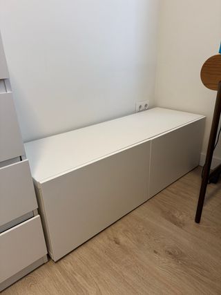 Mueble BESTÅ Blanco 120x40x38 cm