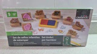 Set Sellos Infantiles CrelanDo 9 Piezas