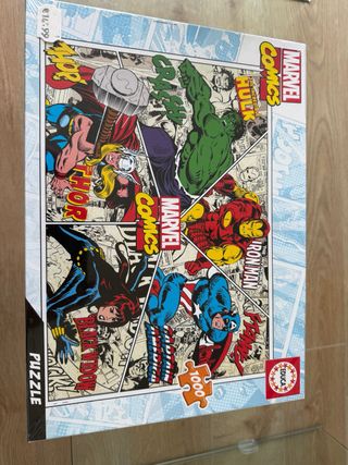 Puzzle Marvel Comics Educa 1000 Piezas. Sin abrir