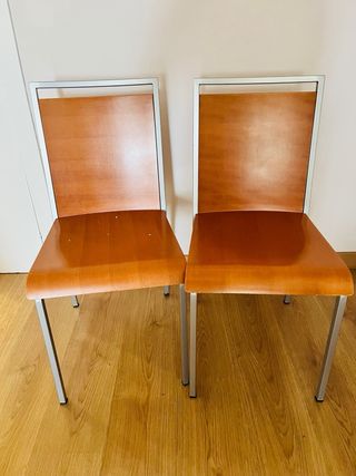 Mesa de cocina madera y metal extensible