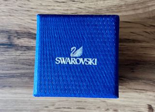 Anillo Swarovski Rosa y Plateado