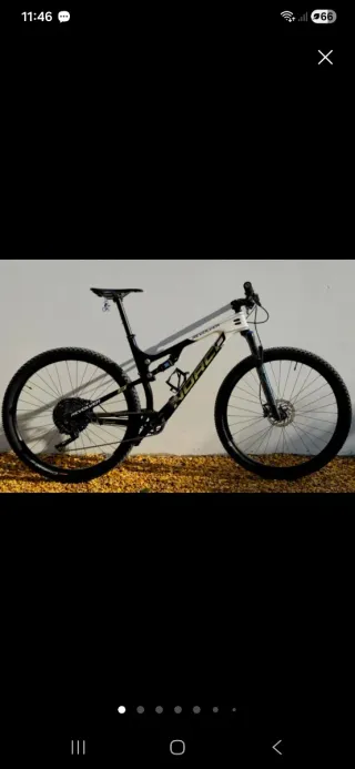 29"Mountain bike full suspensión carbon