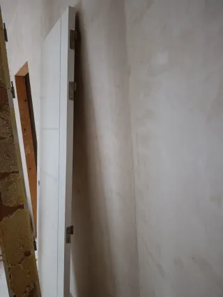 Puerta blanca interior moderna Medidas 62'5 mano d