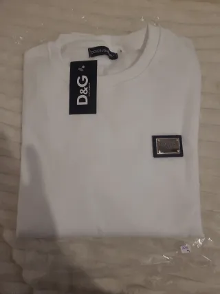 Sudadera Dolce & Gabbana Blanca Talla M a estrenar