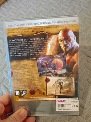 God of War PS2 Platinum Completo