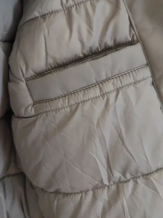 Cazadora niño beige