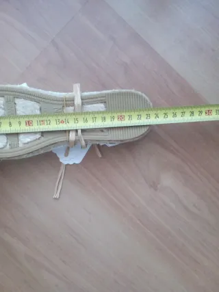 Alpargatas blancas Talla 36