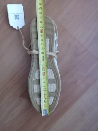 Alpargatas blancas Talla 36