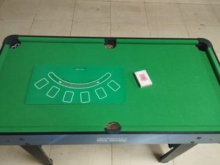 Mesa Multijuegos 7 en 1: futbolín, billar...