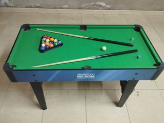 Mesa Multijuegos 7 en 1: futbolín, billar...