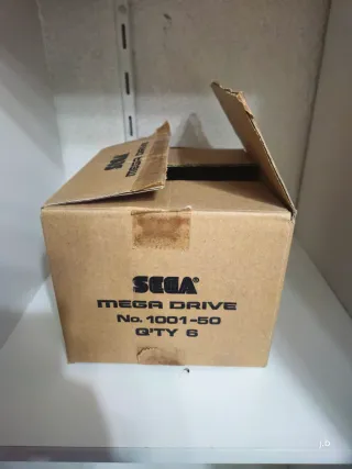 Caja distribución Sega Mega Drive