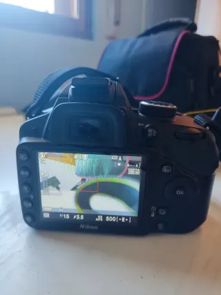 Cámara Nikon reflex D3200