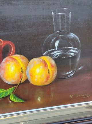 2 Oleos Bodegón Herranz